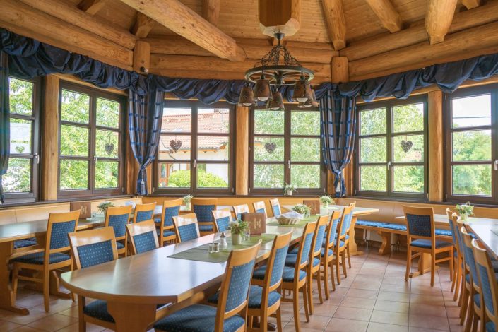Unser Turmzimmer mit Panoramablick